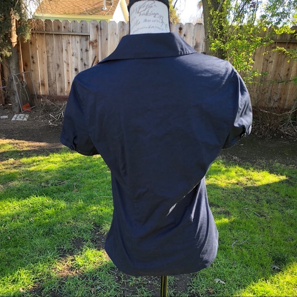 Ann Taylor Button Down Blouse - Picture 2 of 5